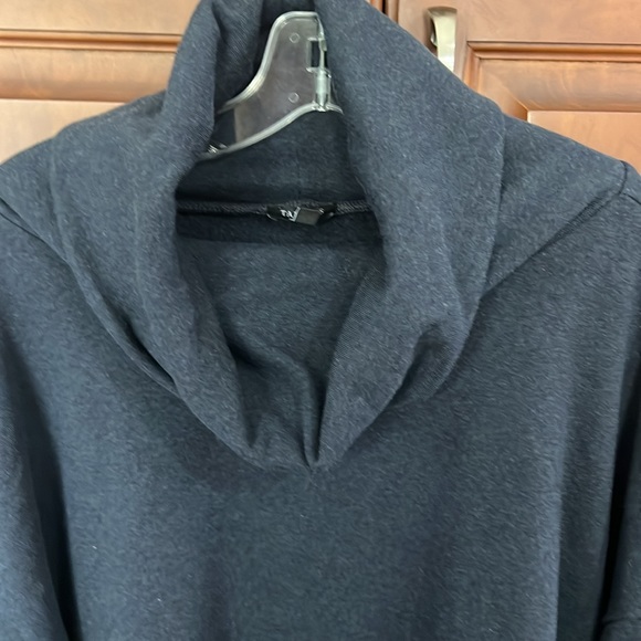 NEW Talbots Plus 3X Charcoal Gray Cowl Neck Knit Pullover Discounted Shipping - Picture 2 of 8